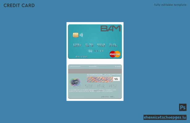 Beispielvorschau der Guatemala Banco Agromercantil Mastercard
